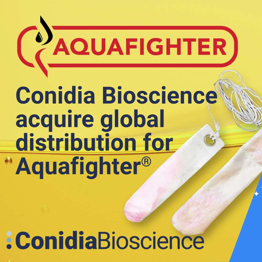 Conidia Bioscience acquire global distribution for Aquafighter®